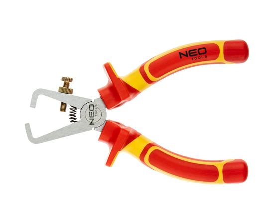 Кусачки для съема изоляции NEO Tools 160 мм, 1000 В, CrV, полированные 01-229 