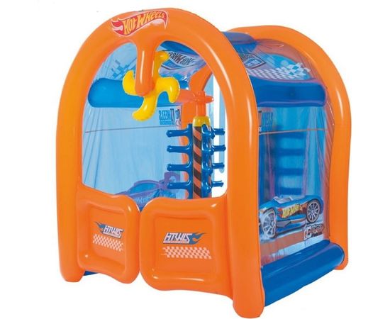 Игровой центр Bestway автомойка с брызгалкой Hot Wheels, 150х130х150см, 93406 003761 