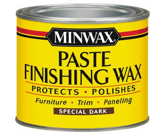 Воск для дерева Minwax MW PASTE WAX специальный темный 453 гр 78600 – изображение 2