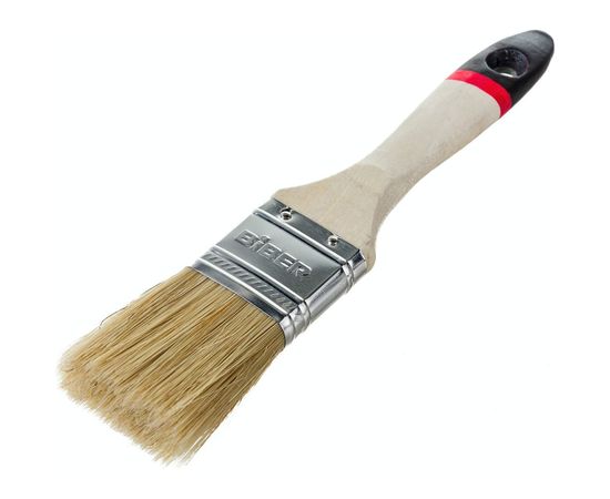 Кисть Суприм (флейцевая, натуральная щетина, деревянная рукоятка) 38мм Biber 31133 тов-002015 – изображение 2