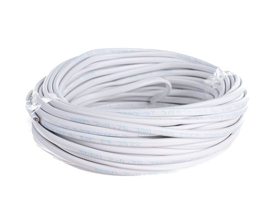 Провод ЭлПроКабель гибкий плоский ШВВП 2х0,75 20м ГОСТ 4630017847549 – изображение 2