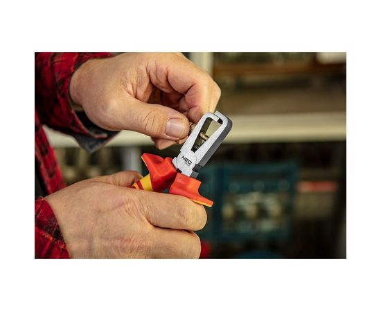 Кусачки для съема изоляции NEO Tools 160 мм, 1000 В, CrV, полированные 01-229 – изображение 2