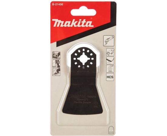 Шабер гибкий по краске (52х45 мм; HCS) Makita B-21456 – изображение 2