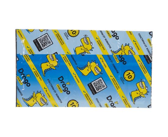 Инсектицидное средство от комаров Grass Drago пластины 10 шт NS-0003 – изображение 2