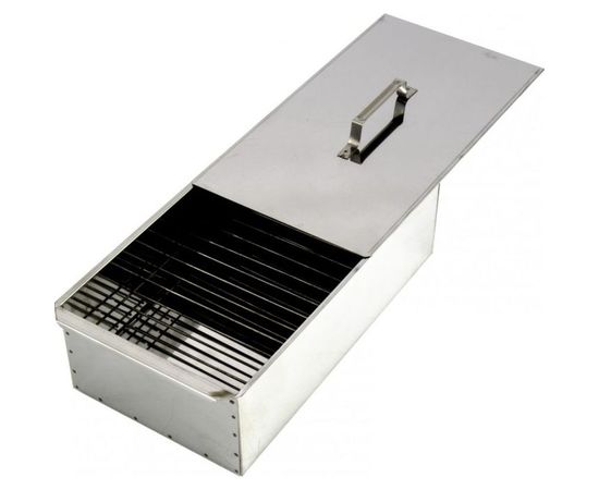 Двухъярусная коптильня 420х270х175 мм PALISAD Camping 69540 – изображение 3