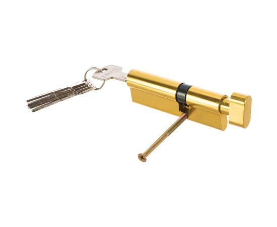 Цилиндровый механизм НОРА-М ЕСО AL ЛПВ-90 55-35 латунь 16562 – изображение 3