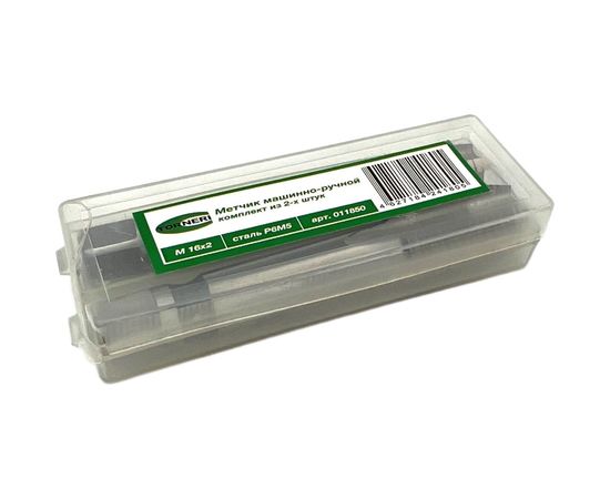 Машинно-ручной метчик TORNERI М16х2 комплект из 2-х штук Р6М5 011850 – изображение 3