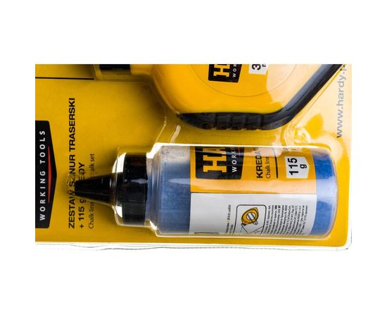 Набор HARDY разметочный шнур D1мм 30м краска 115г 0720-333000 – изображение 4