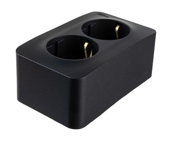 Двойная розетка Schneider Electric BLANCA О/У с заземлением, без шторок, АНТРАЦИТ BLNRA010216 – изображение 4