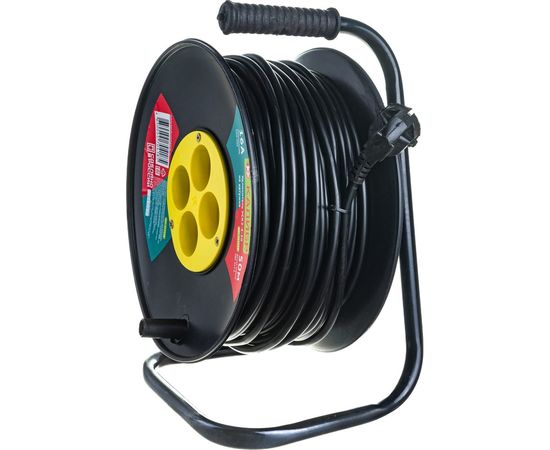 Удлинитель на катушке Калибр 50м 217128 00000034387 – изображение 4