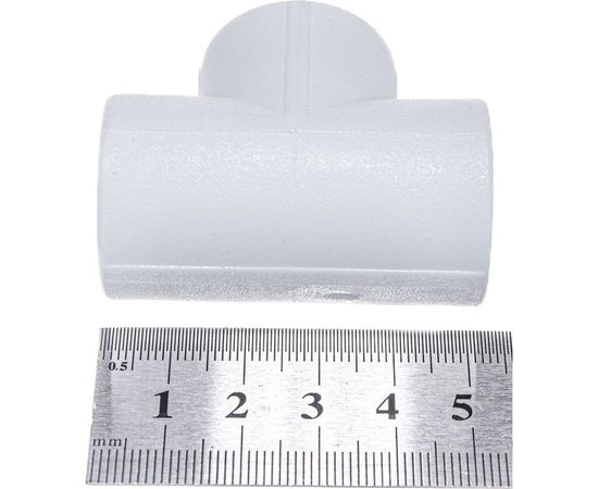 Тройник VALFEX PP-R белый, 20 мм 10111020 127-0536 – изображение 4
