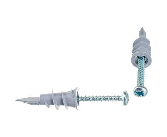 Дюбель Госкреп DRIVA РВА с шурупом, 4.5х35 50 шт. 4-0014620 – изображение 5