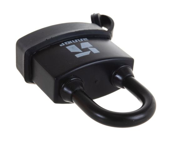 Навесной замок Аллюр ВС1Ч-374П черный пластик 3354 – изображение 6