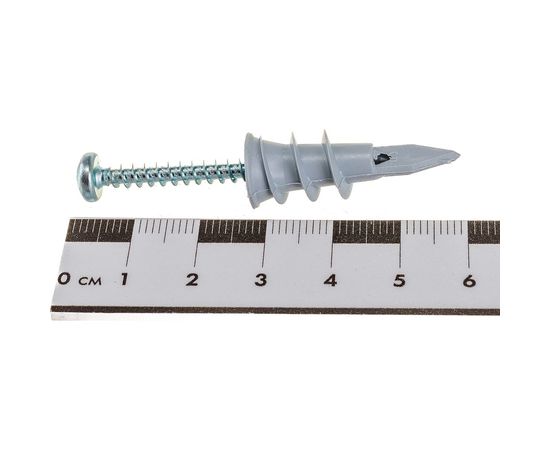 Дюбель Госкреп DRIVA РВА с шурупом, 4.5х35 50 шт. 4-0014620 – изображение 6