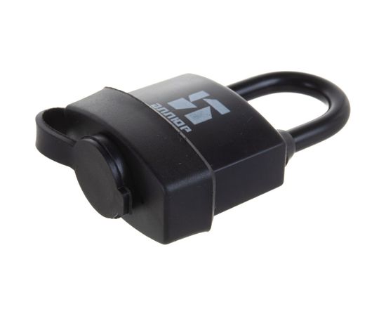 Навесной замок Аллюр ВС1Ч-374П черный пластик 3354 – изображение 8