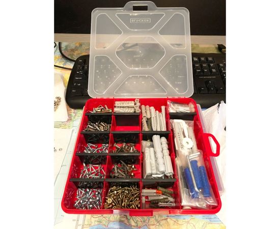 Органайзер Blocker Master-comfort 8 красный BR3771КР – изображение 9