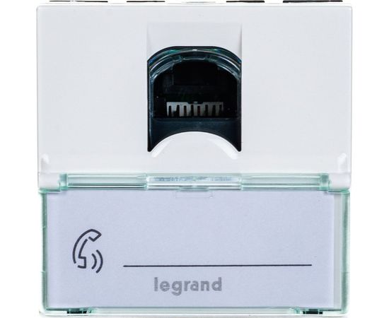 Механизм розетки Legrand 1-м СП Mosaic New 2-модульный RJ45 5E UTP Leg 78651/76554 124978 