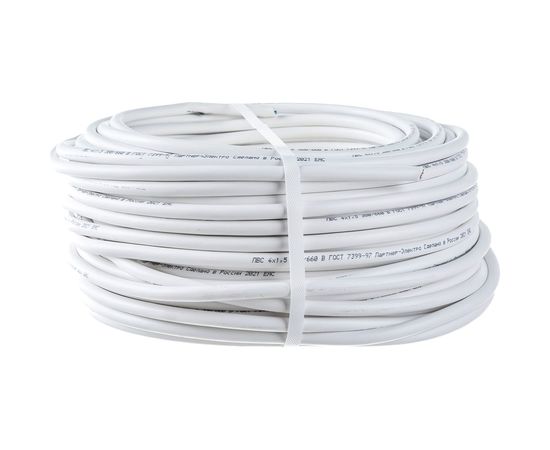 Провод Партнер-Электро ПВС 4х1,5 ГОСТ (50м) P020G-0405-C050 