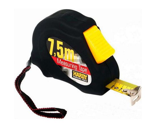 Рулетка HARDY измерительная 7.5м х 25мм 0700-442508 