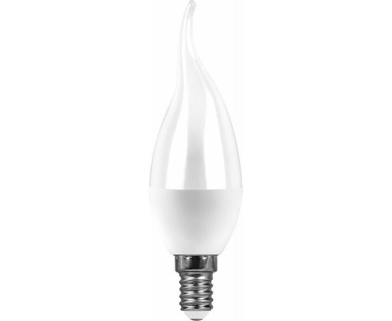 Светодиодная лампа SAFFIT SBC3713 Свеча на ветру E14 13W 6400K 55175 