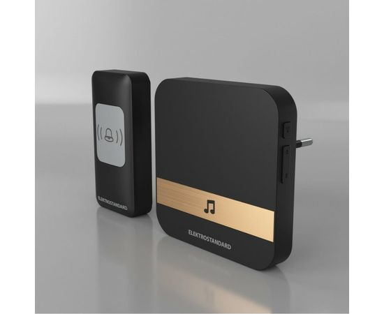 Беспроводной звонок Elektrostandard DBQ24M WL 52M IP44 Черный a047172 