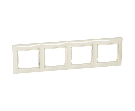 Рамка Legrand Valena 4 поста горизонтальный монтаж слоновая кость Leg 774354 