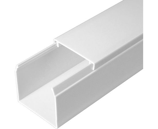 Кабель-канал Промрукав белый 2-й замок в п/э 40х40 2м PR.0640401 