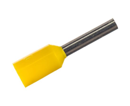 Наконечник-гильза IEK изолированный, Е1008, упаковка 100шт, ИЭК UGN10-001-D14-08 