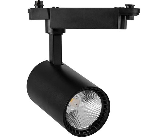 Трековый светодиодный светильник на шинопровод Feron AL102 12W, 1080 Lm, 4000К, черный, 35 градусов 29647 