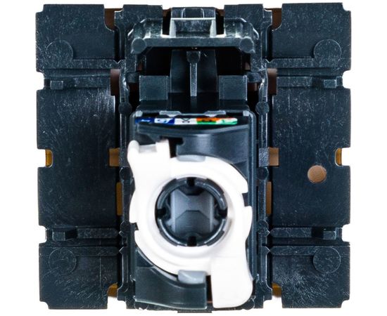 Механизм розетки Legrand 1-м СП Mosaic New 2-модульный RJ45 5E UTP Leg 78651/76554 124978 – изображение 2