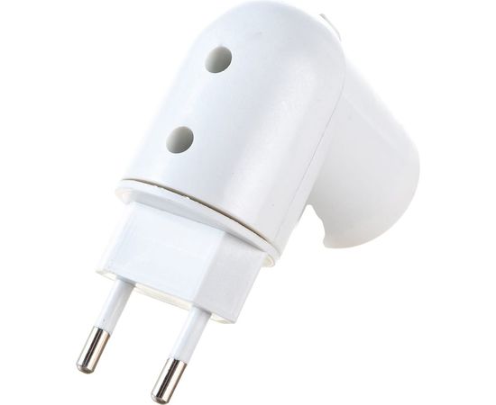 Переходник вилка-Е27 с выключателем ЭРА, белый Б0027981 – изображение 2