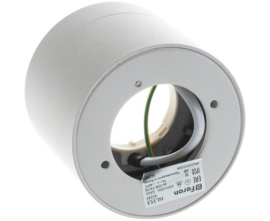 Потолочный светильник FERON 12W, 220V, GX53, белый, HL353 41281 – изображение 2