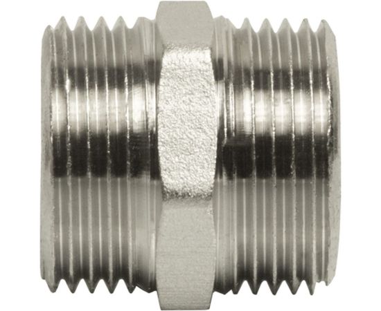 Ниппель VRT 1"", наружная/наружная, никель 1900-002525 503083 – изображение 2