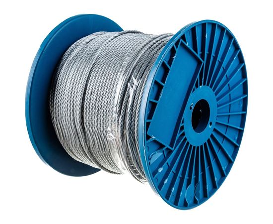 Стальной трос Метизный двор 4 мм DIN 3055, 200 м 4690441031273 – изображение 2