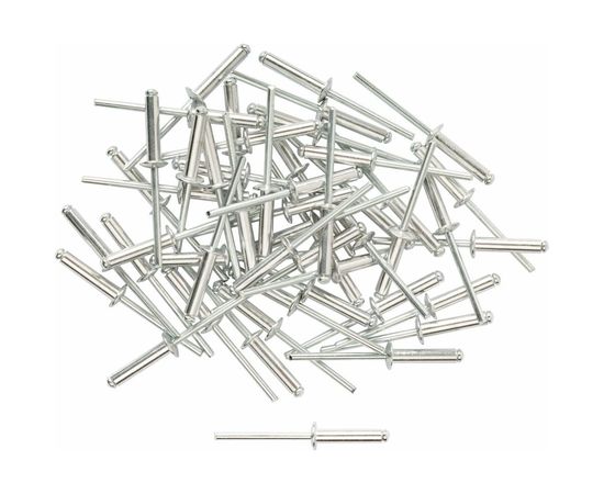 Заклепка вытяжная алюминиевая (50 шт; 4.0х18 мм) FIT IT 23748 – изображение 2