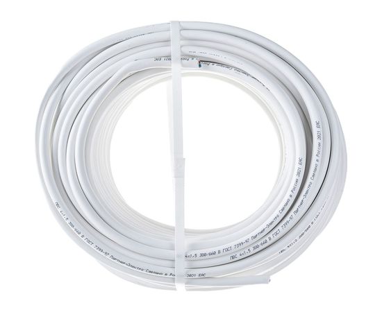 Провод Партнер-Электро ПВС 4х1,5 ГОСТ (50м) P020G-0405-C050 – изображение 2