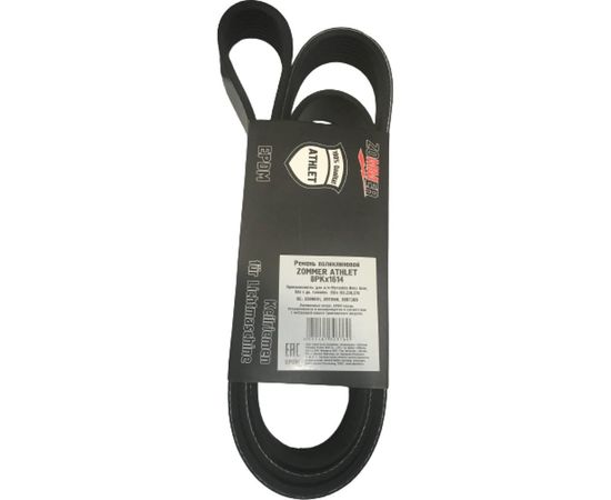Ремень 1614 8РК EPDM ATHLET для а/м ПАЗ с двигателем Cummins ISDe 185, 230, 270, Mersedes-Benz ZOMMER 8PK1614A – изображение 2