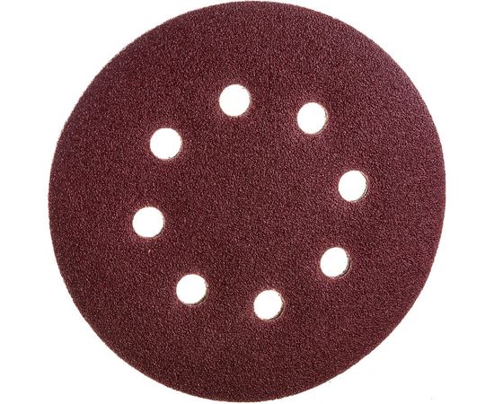 Круг шлифовальный на липучке (5 шт; 125 мм; Р80) PATRIOT 820010102 – изображение 2