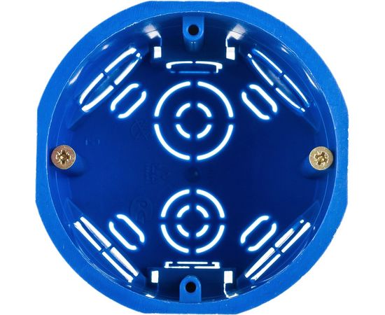 Монтажная коробка УРАЛ ПАК УПп 68х45.1.1, для твердых стен индивидуальный штрихкод IP20 КУ-50031068-200-i – изображение 2