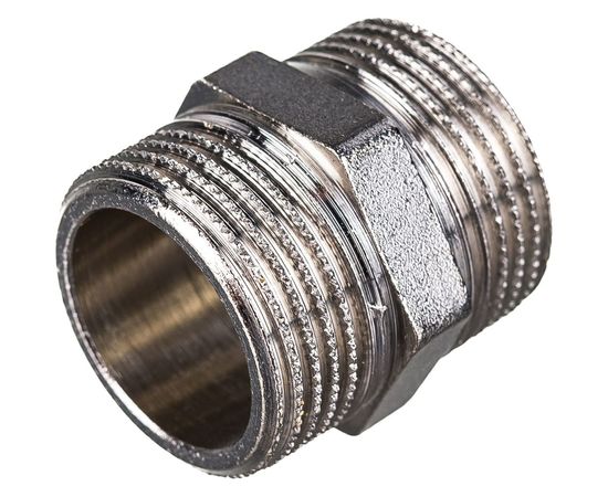 Никелированный ниппель STOUT HH 3/4 SFT-0004-003434 – изображение 3