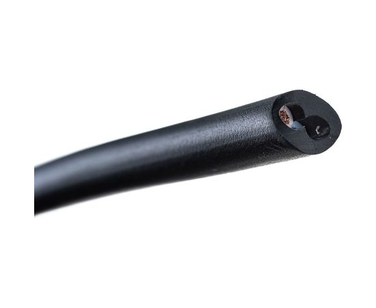 Провод ПВС ККЗ 2х1,5 кв.мм 150 м черный ГОСТ 01-8035-4 – изображение 3