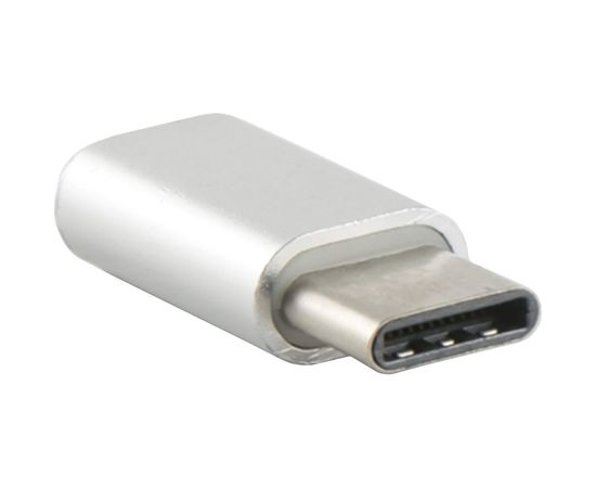 Адаптер-переходник Red Line Micro USB - Type-C серебристый УТ000013668 – изображение 3