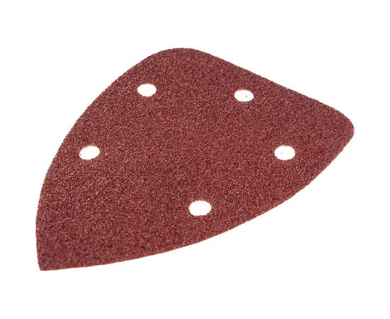 Треугольник шлифовальный на липучке (5 шт; 140х140х80 мм; Р60) PATRIOT 820010201 – изображение 3