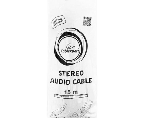 Аудио кабель Cablexpert джек3.5 / 2xRCA, 15 м, CCA-458-15M – изображение 3