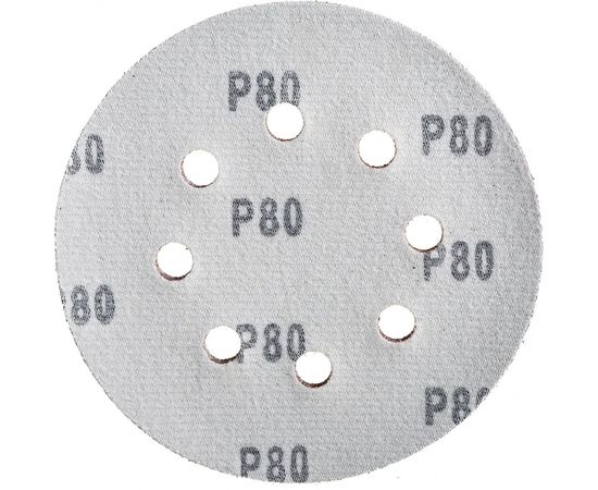 Круг шлифовальный на липучке (5 шт; 125 мм; Р80) PATRIOT 820010102 – изображение 3