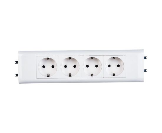 Механизм розетки Legrand 4-м СП Mosaic New 8-модульный для кабель-канала DLP Leg 077434 145955 – изображение 3