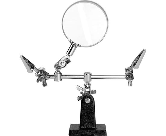 Держатель прецизионный с зажимами и лупой HT18 62 мм DEKO 065-0925 – изображение 3