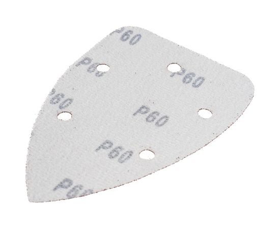 Треугольник шлифовальный на липучке (5 шт; 140х140х80 мм; Р60) PATRIOT 820010201 – изображение 4