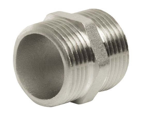 Ниппель VRT 1"", наружная/наружная, никель 1900-002525 503083 – изображение 5