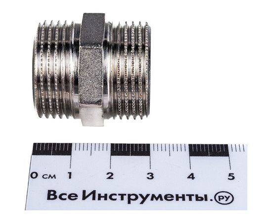 Никелированный ниппель STOUT HH 3/4 SFT-0004-003434 – изображение 5